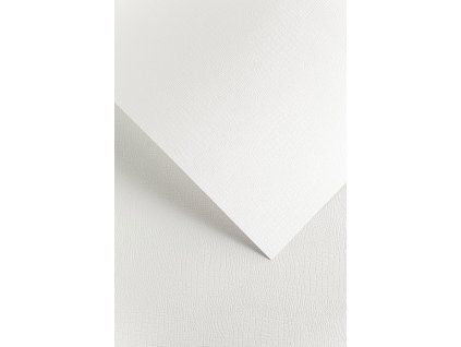 Reliéfní karton Galeria Papieru Borneo bílý, formát A4, gramáž 220 g/m2, ozdobná struktura