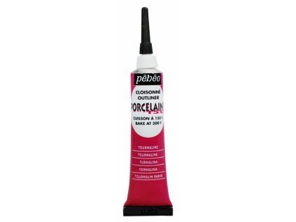 1139 porcelaine 150 kontura 20 ml cervena
