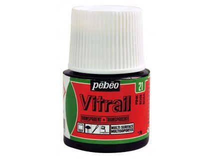 barva na sklo pebeo vitrail 45ml 21