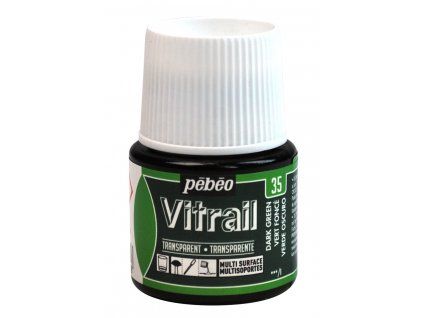 barva na sklo pebeo vitrail 45ml 35