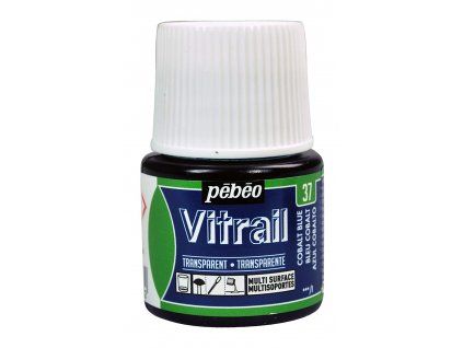 barva na sklo pebeo vitrail 45ml 37