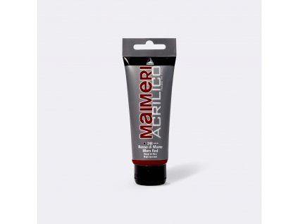 17508 akrylova barva maimeri acrilico 75 ml cervena mars 248