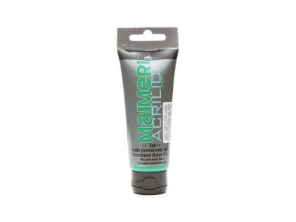 Akrylová barva Maimeri Acrilico 75 ml - zelená permanentní tmavá 340