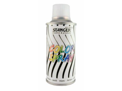 2537 akrylova barva ve spreji stanger color spray 150 ml bily