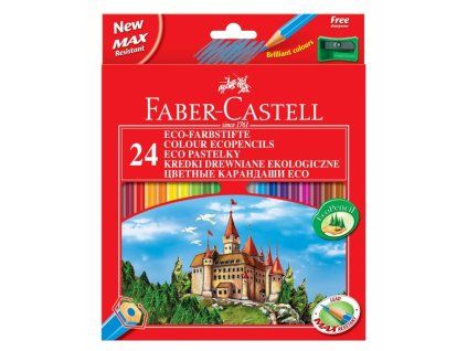 2840 1 pastelky faber castell eko 24 barev