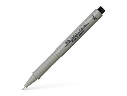 166099 Ecco Pigment Fineliner, 0.05 mm, black Office 57450