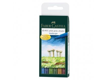 4508 1 popisovace pitt artist pen brush 167105 landscape 6 ks