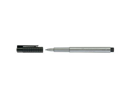 20580 popisovac pitt artist pen metallic 1 5 mm stribrny