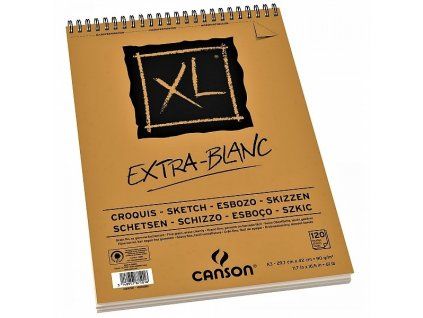 5738 canson xl skicak extra bily a4 90 g m2 120 listu