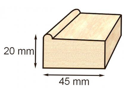 24267 blind ram smrkovy 40 cm