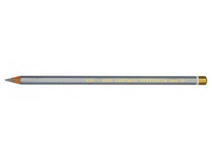 24498 pastelka polycolor stribrna 39