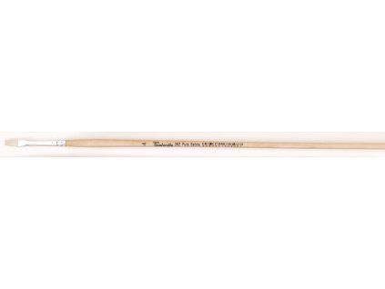 24591 stetec 382 6 plochy dlouhy white bristle tintoretto