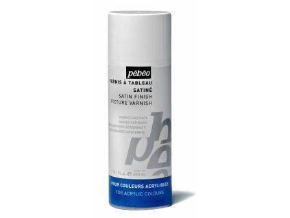 10355 vrchni lak pro akryly 400 ml satenovy