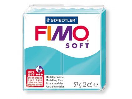 11444 fimo soft polymerova hmota 57g tyrkysova 39