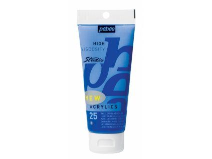 11771 akrylova barva pebeo studio acrylic 100 ml 025 ultramarin svetly