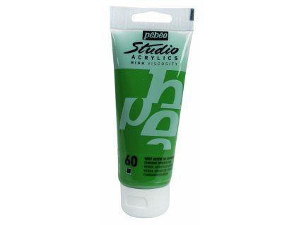11861 akrylova barva pebeo studio acrylic 100 ml 060 zelen chromova