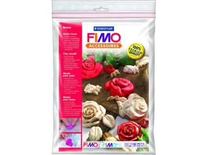 12212 forma ze silikonoveho plastu ruze 7 motivu 7x7 cm