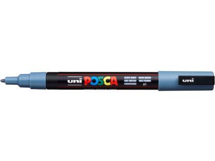 UNI POSCA PC 3M slate grey. (2)