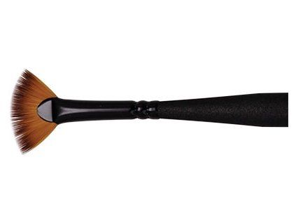 Royal Langnickel Mini Majestic Fan 12/0, extra krátký vějířovitý štětec pro efekty