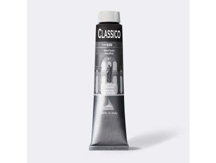 Olejová barva Maimeri Classico 200 ml, odstín Černá slonovinová 535
