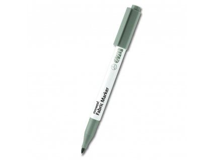 Fix na textil Monami Fabric Marker Brush, odstín šedá, štětcový hrot
