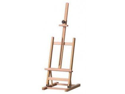 Stolní malířský stojan Holbein z bukového dřeva, pro plátna do výšky 60 cm