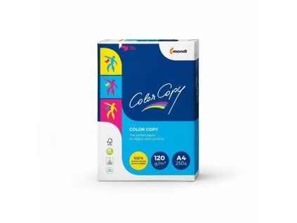 Mondi Color Copy A4 120 g/m2 bílý matný papír pro digitální tisk, 250 listů v balení