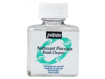Pébéo čistič štětců 75 ml pro olejové a akrylové barvy, zachování tvaru štětců