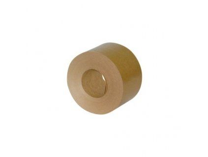 Papírová vlhčící lepící páska hnědá 50 mm x 25 m, pevný spoj na kartony