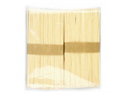 Přírodní dřevěné špachtličky 18 x 150 mm, balení 80 kusů pro kreativní tvoření