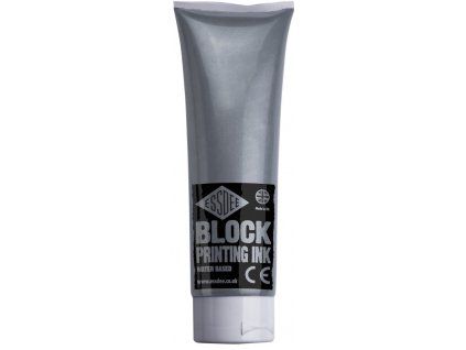 Linorytová barva Essdee 300 ml, metalický odstín stříbrná, na vodní bázi