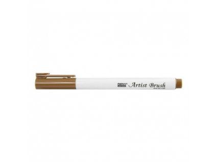 Marvy Artist Brush fix se štětcovým hrotem, odstín 1100-54 Burnt Umber, vodní báze