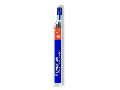 Tuhy do mikrotužky Staedtler Mars Micro Carbon 0,9 mm tvrdost HB, balení 12 ks