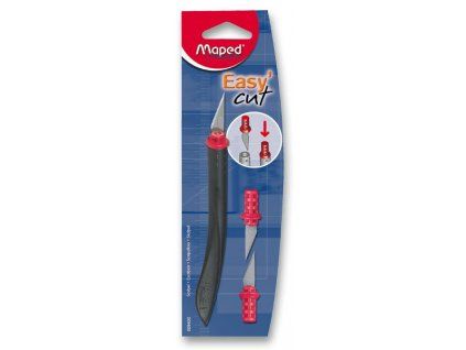 Skalpel Maped Easy Cut s 2 náhradními břity pro přesné vyřezávání papíru a fólií