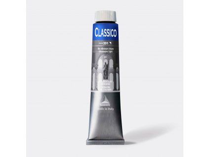 Olejová barva Maimeri Classico Oil 200 ml, odstín 391 ultramarin light, modrá