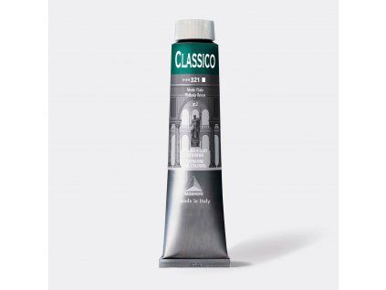 Olejová barva Maimeri Classico oil 200 ml, odstín 321 phtalo green, italský výrobce