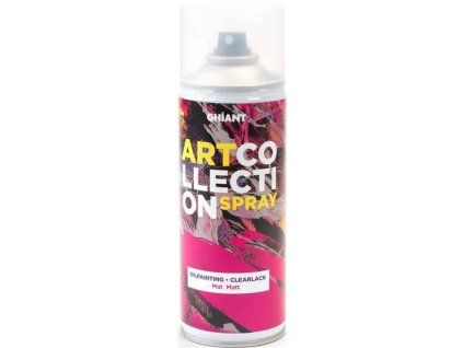 Ghiant lak na olej ve spreji 400 ml, matný závěrečný lak pro olejomalbu, UV odolný