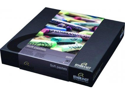 Sada 90 suchých pastelů Royal Talens Rembrandt Landscape, výběr krajinářských odstínů