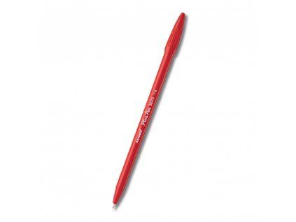 Liner Monami Plus Pen 3000-12 červená, šířka stopy 0,4 mm, flexibilní hrot