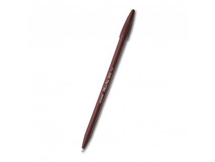Liner Monami Plus Pen 3000-31, hrot 0,4 mm, hnědá čokoládová barva, vodní báze