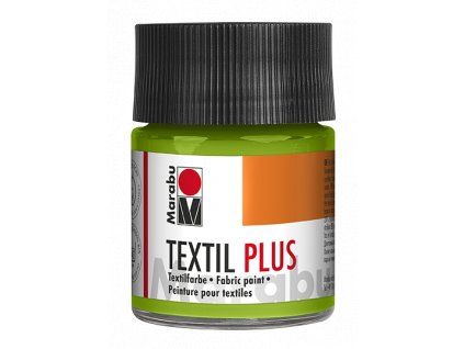 Marabu Textil Plus 50 ml barva na textil, odstín 061 zelená reseda