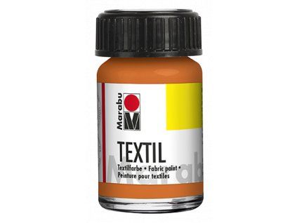 Marabu Textil 15 ml barva na textil na vodní bázi, odstín 013 oranžová