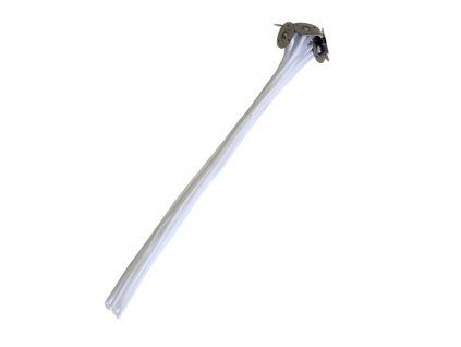 Voskovaný knot s plíškem 18 cm, balení 10 kusů pro výrobu svíček