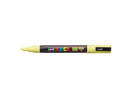 Uni Posca 3M akrylový popisovač 0,9 až 1,3 mm, odstín sluneční žlutá