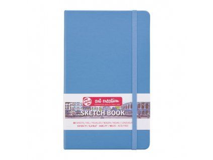 Talens Art Creation Sketch Book, skicák v modré tvrdé vazbě 13x21 cm, 80 listů 140 g