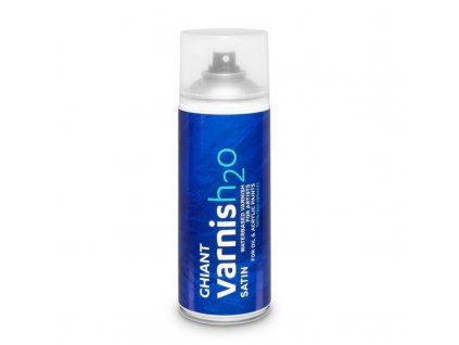 Závěrečný lak Ghiant H2O sprej 400 ml, saténový povrch, vodní báze, UV odolný