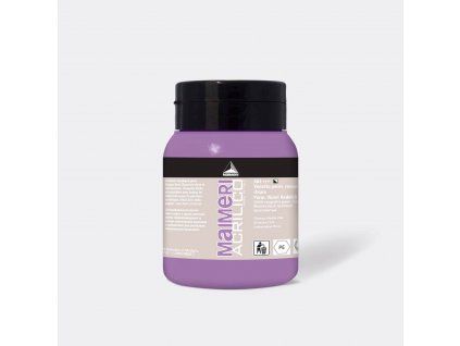 Maimeri Acrilico 500 ml akrylová barva, odstín Permanent Violet Reddish Light, fialová