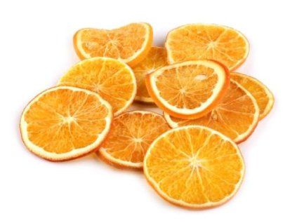 Sušené plátky pomeranče jako vánoční dekorace, balení 30 g, cca 4-5 ks, není potravina