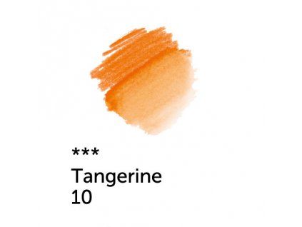 Akvarelová pastelka White Nights odstín 10 tangerine, Nevskaya Palitra, průměr 7 mm