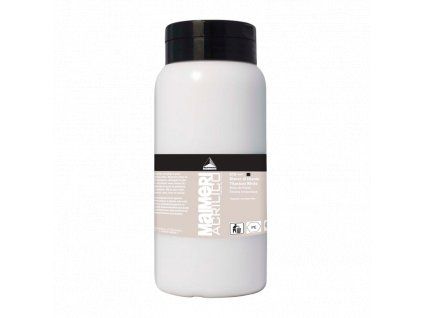 Maimeri Acrilico akrylová barva 1000 ml, odstín běloba titanová, bílá
